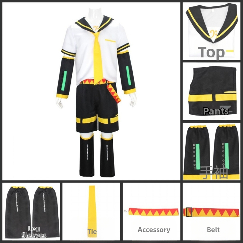 raktáron cos öltöny tükörhang iker cosJK tengerészöltöny cosplay jelmez