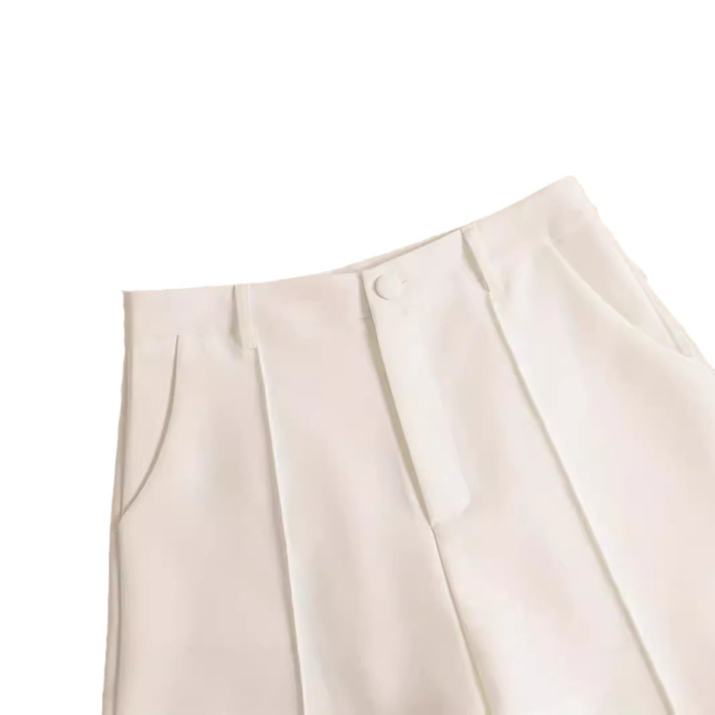 Nyári európai és amerikai Amazon határokon átnyúló vékony, laza, hétköznapi, mindenhez illő, magas derekú, egyenes, A-fazonú, karcsúsító rövidnadrágok