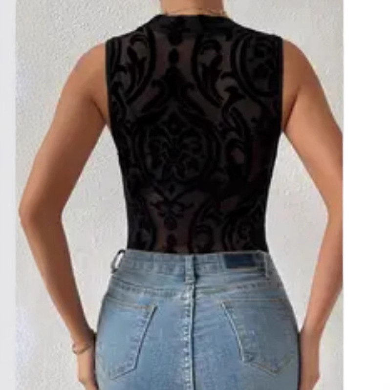 2025-ös európai és amerikai határokon átnyúló tavaszi új női szexi geometrikus mintás overál raktáron