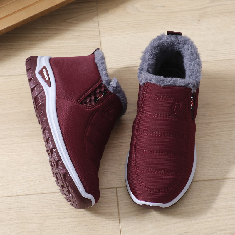 Jauni, ar vilnas oderi, sabiezināti, aukstumizturīgi, silti, ikdienas, ziemas kokvilnas zābaki