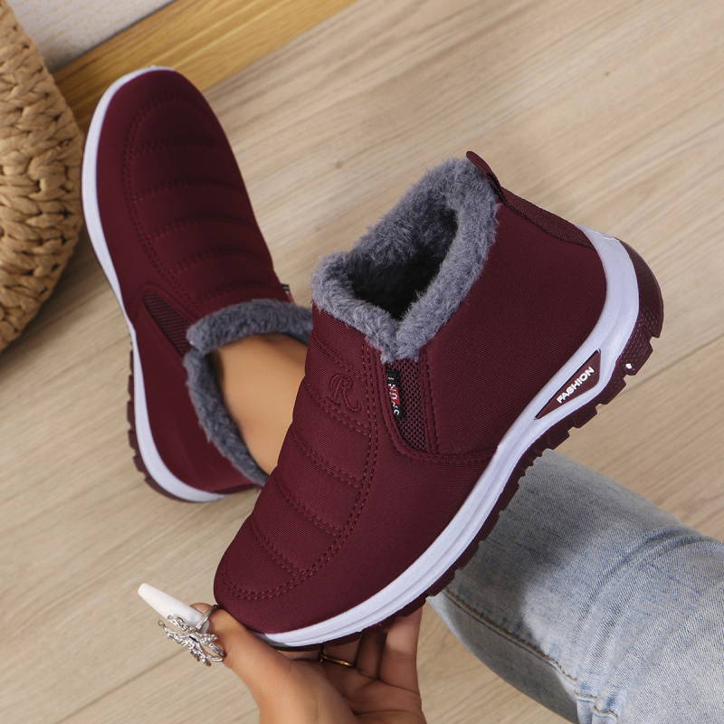 Jauni, ar vilnas oderi, sabiezināti, aukstumizturīgi, silti, ikdienas, ziemas kokvilnas zābaki