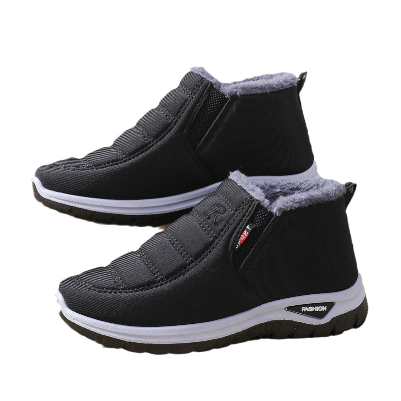 Jauni, ar vilnas oderi, sabiezināti, aukstumizturīgi, silti, ikdienas, ziemas kokvilnas zābaki