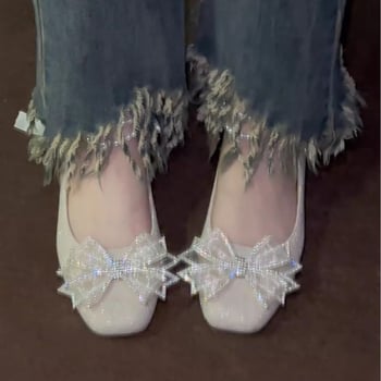 Νυφικά Παπούτσια Νυφικά Παπούτσια 2025 Νέα Ψηλοτάκουνα Παπούτσια με Χοντρό Τακούνι Νυφικό Xiuhe Νυφικό για Δύο Φορέματα Νυφικά Παπούτσια Χωρίς Κούραση Ποδιών Παπούτσια