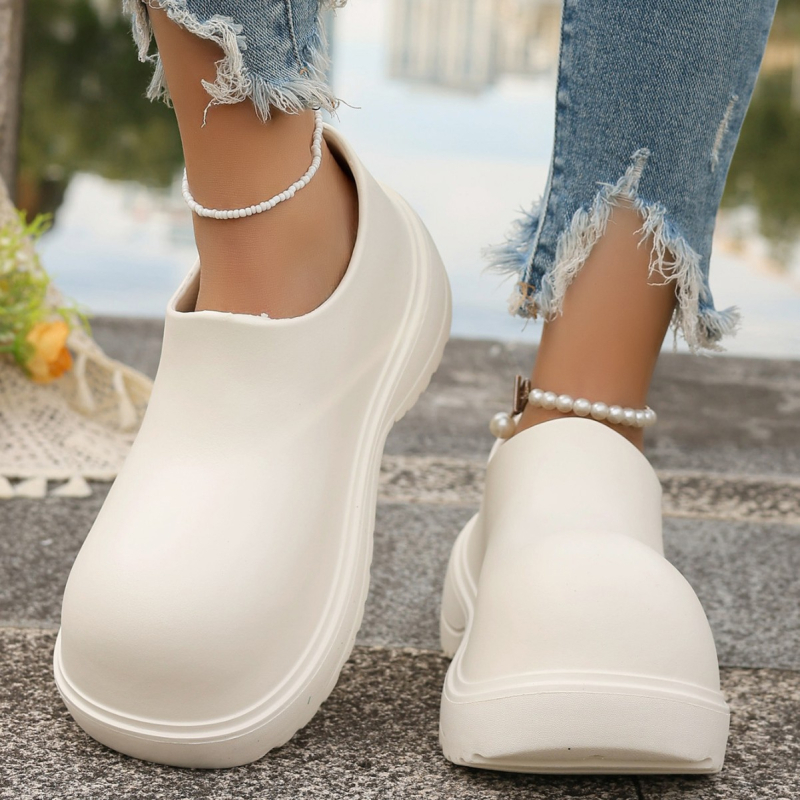 Új EVA férfi szabadtéri cipők divatos magasságnövelő nagyfejű cipők nyári divatos hűvös, minden mérkőzéshez illő páros alkalmi Baotou női bebújós cipők