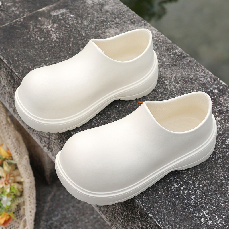 Új EVA férfi szabadtéri cipők divatos magasságnövelő nagyfejű cipők nyári divatos hűvös, minden mérkőzéshez illő páros alkalmi Baotou női bebújós cipők