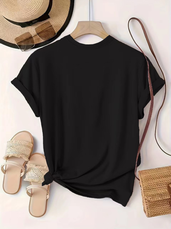 Határokon átnyúló Európa és Amerika Boldog Új Évet 2025 Év Boldog Új Évet Mintás Női Póló Szabadidő