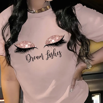 Tricou vintage cu mânecă scurtă, cu imprimeu de cafea și brad de Crăciun 2024