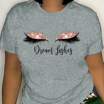 Tricou vintage cu mânecă scurtă, cu imprimeu de cafea și brad de Crăciun 2024