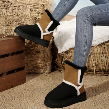 2024. aasta uued talvised mugavad naiste ümara ninaga lamedad libisevad moesaapad