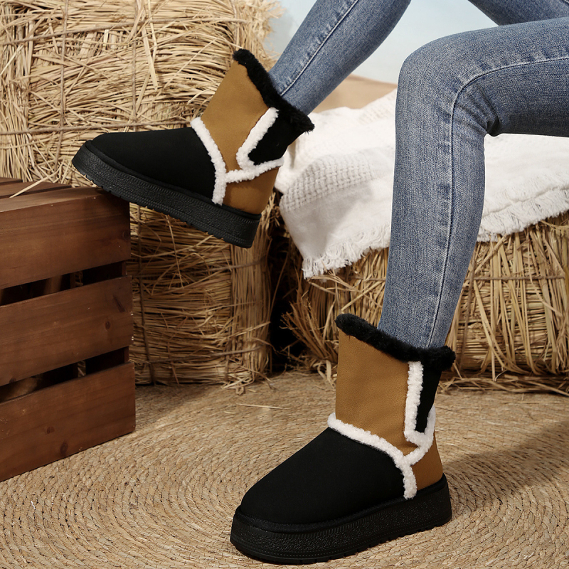 2024. aasta uued talvised mugavad naiste ümara ninaga lamedad libisevad moesaapad