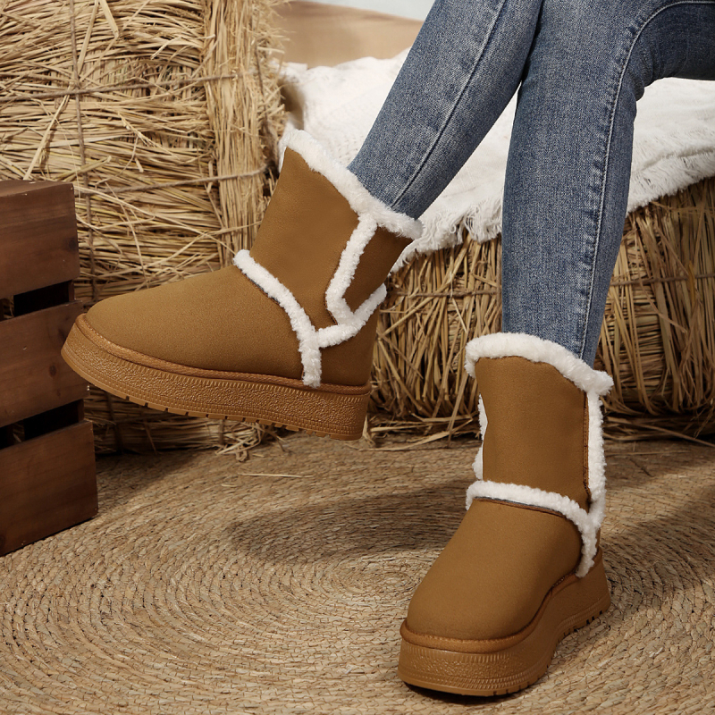 2024. aasta uued talvised mugavad naiste ümara ninaga lamedad libisevad moesaapad