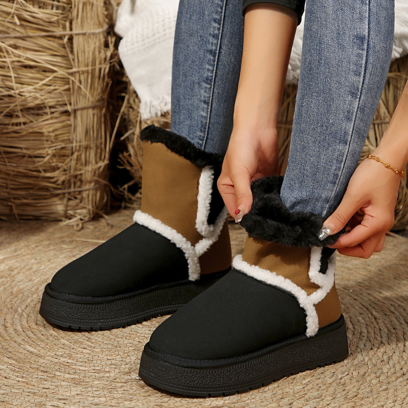 2024. aasta uued talvised mugavad naiste ümara ninaga lamedad libisevad moesaapad