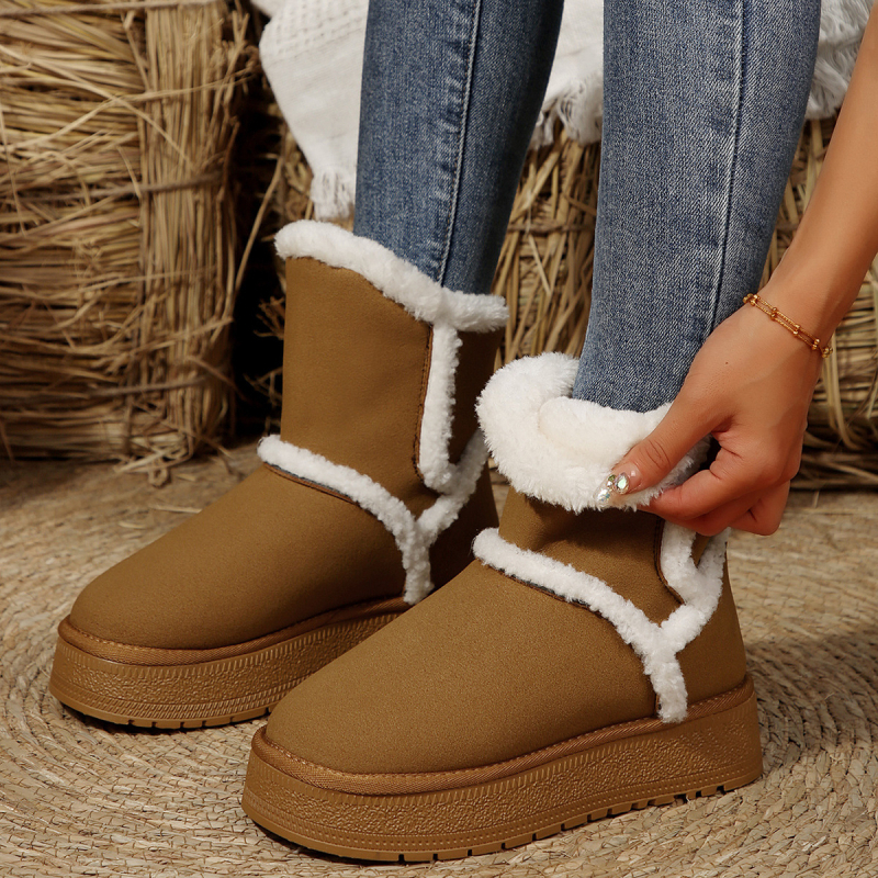 2024. aasta uued talvised mugavad naiste ümara ninaga lamedad libisevad moesaapad