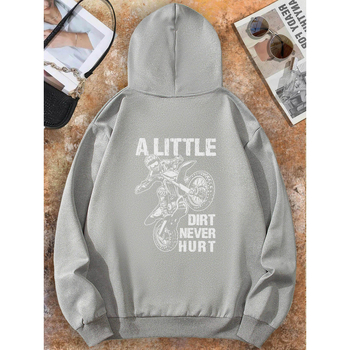 Пуловер в 3 цвята [обратна страна] [] 250 г здрав плат с качулка