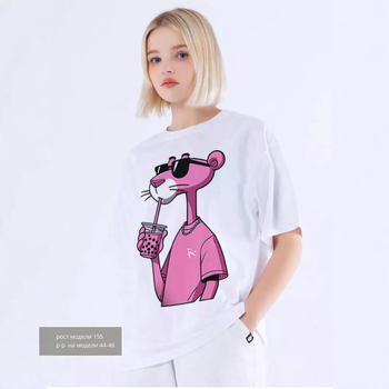 100 % grynos medvilnės, saldaus, gaivaus rašto, viršutiniai drabužiai, mažinantys amžių, laisvi, liekninantys, vėsūs, kasdieniai, patogūs, apvali iškirpte, trumpomis rankovėmis.