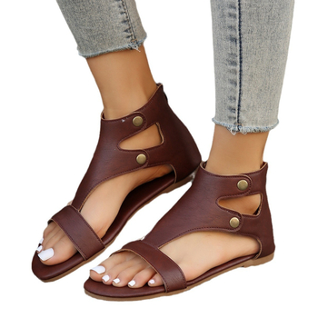 Trendi, divatos, táska, sarok, cipzár, lapos talpú, lezser szandál, egypántos szandál