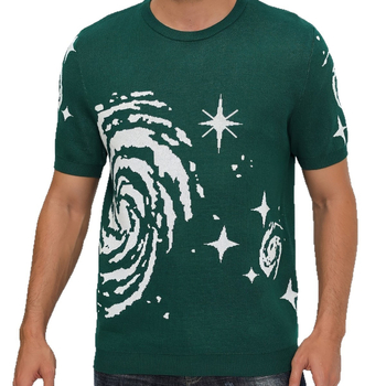 Európai és amerikai határokon átnyúló tavaszi új férfi alkalmi rövid ujjú pulóver kerek nyakú lélegző kötött póló rövid ujjú férfiaknak