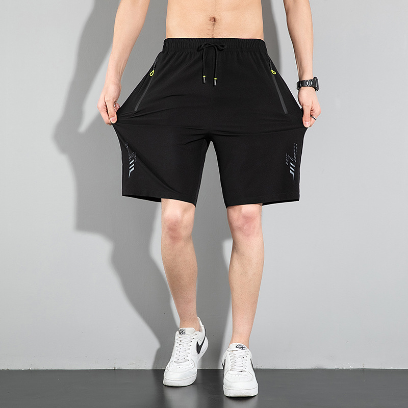 Ifjúsági Népszerű Laza Nagy Méretű Tiszta Színű Ötnegyedes Nadrágok Sport Hétköznapi Rövidnadrágok Férfi Nyári Középhosszú Nadrágok Dropshipping