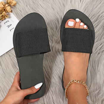 INS pārrobežu jaunā stila čības āra vienkāršas, atsvaidzinošas, modernas, vispusīgas, modernas čības virsdrēbēm, plakanas EVA papēža uzvelkamās čības