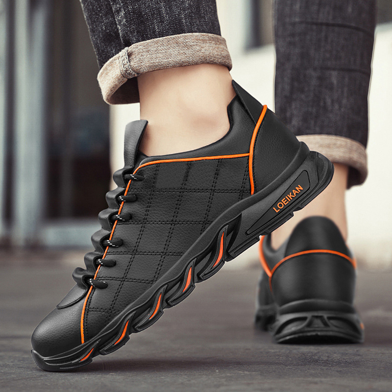 Piiriülesed uued meeste nelja aastaaja moekad kingad Briti õuespordi vabaaja kevad- ja suvejalatsid pluss-suuruses meeste kingad hulgimüügist