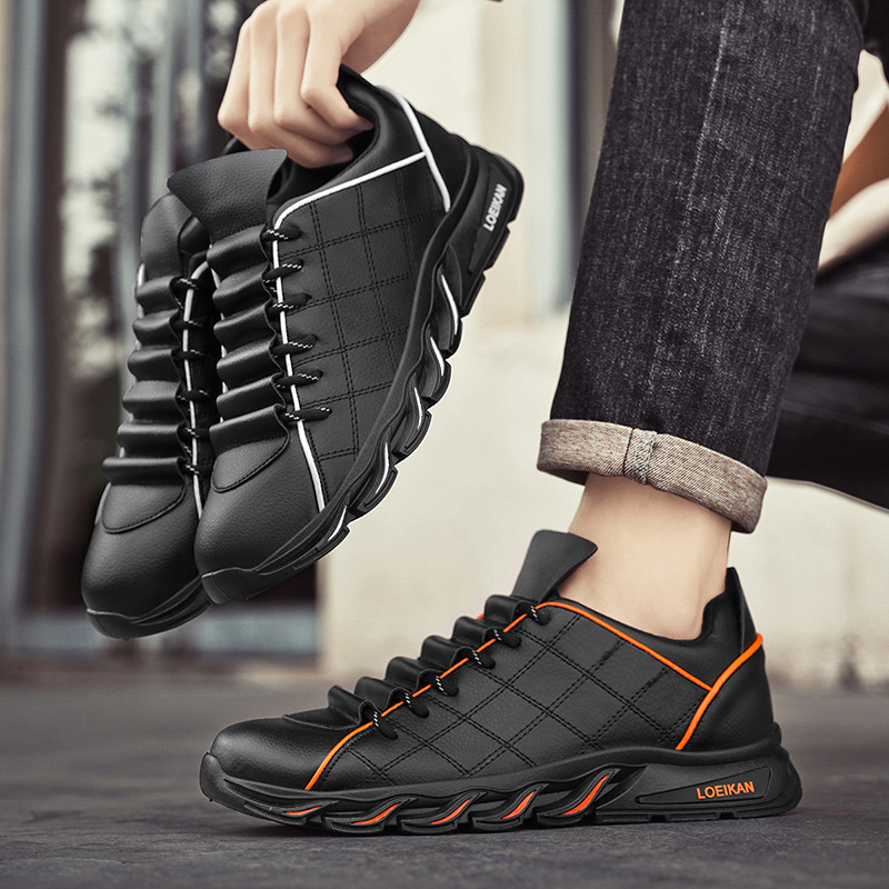 Piiriülesed uued meeste nelja aastaaja moekad kingad Briti õuespordi vabaaja kevad- ja suvejalatsid pluss-suuruses meeste kingad hulgimüügist