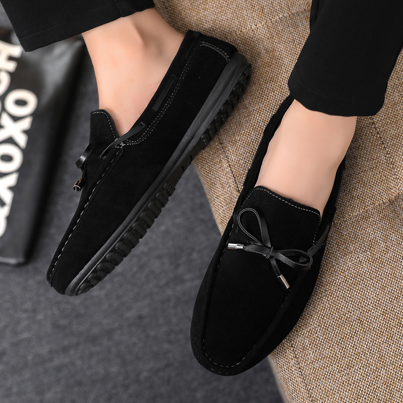 Pantofi de vară Daifa pentru bărbați, pantofi casual cu un singur pas, respirabili, leneși, la modă, pantofi de lucru all-match