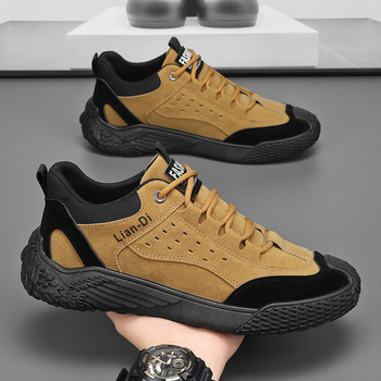 2025 Új Őszi Férfi Cipők, Ifjúsági Sport és Hétköznapi Cipők, Divatos és Sokoldalú Cipők, Brit Stílusú Férfi Trendi Cipők