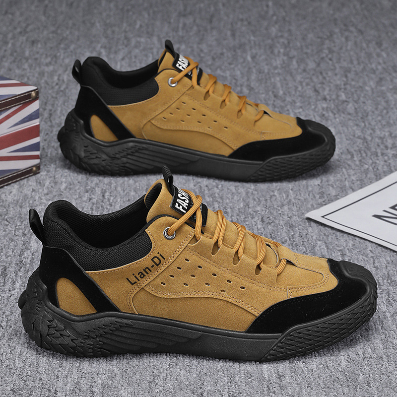 2025 Új Őszi Férfi Cipők, Ifjúsági Sport és Hétköznapi Cipők, Divatos és Sokoldalú Cipők, Brit Stílusú Férfi Trendi Cipők
