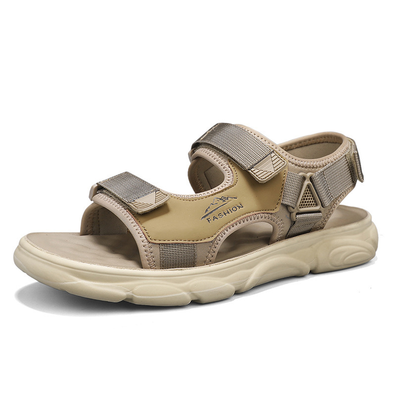 Szandálok Férfi 2024 Új Nyári Külső Ruházat Csúszásmentes Férfi Munka Vezetői Trendi Minden Mérkőzés Sport Vietnámi Strandcipő