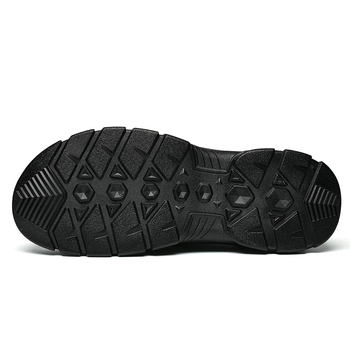 Muške kožne cipele s polukliznim podplatom, moderne muške cipele bez pete, ležerne papuče za opuštanje, prozračne cipele s kapom u korejskom stilu, sandale s poluštiklima