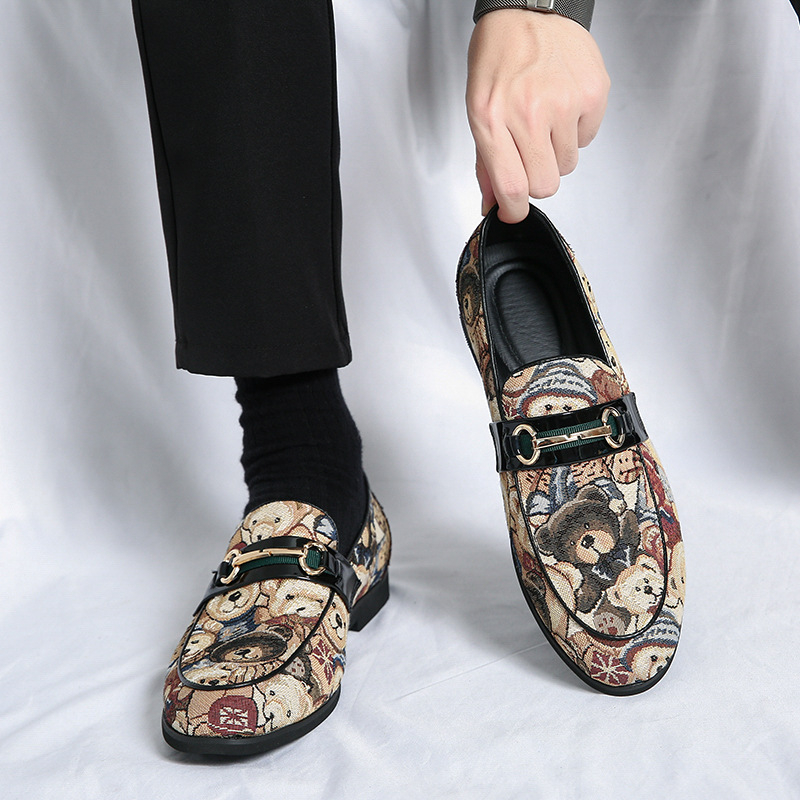 Vyriški sportbačiai „Pupelės“ su minkštu padu ir minkštu paviršiumi, laisvalaikio odiniai bateliai, 38–47 dydis, „Amazon AliExpress“.