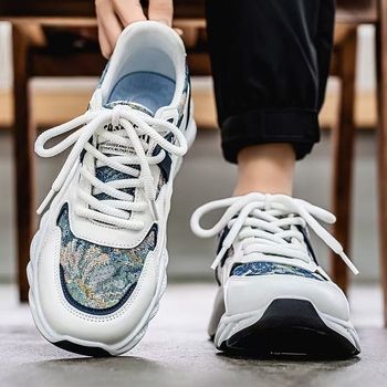 Νέα ανοιξιάτικα ανδρικά παπούτσια Torre Shoes, νέα αθλητικά παπούτσια για τρέξιμο με χοντρή σόλα, casual, ψηλοκάβαλα, αντιολισθητικά, ανδρικά παπούτσια για εφήβους