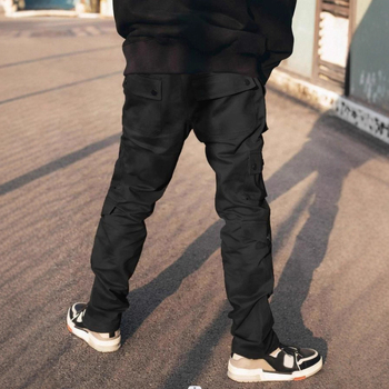 2025 tavaszi és őszi férfi laza selyem pamut lélegző hétköznapi munkaruha többzsebes nadrág, független állomás, Amazon