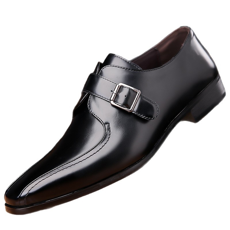 Vyriški batai, dideli, dideli, verslo stiliaus, madingi, smailūs, britiško stiliaus, minkšto pado, aukštos klasės odiniai batai.