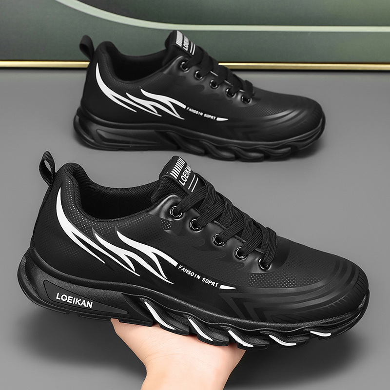 Pantofi sport pentru bărbați, pantofi la modă pentru bărbați, pantofi de primăvară 2025, pantofi de lucru la modă, cu talpă groasă, sport casual, pantofi de lucru all-match