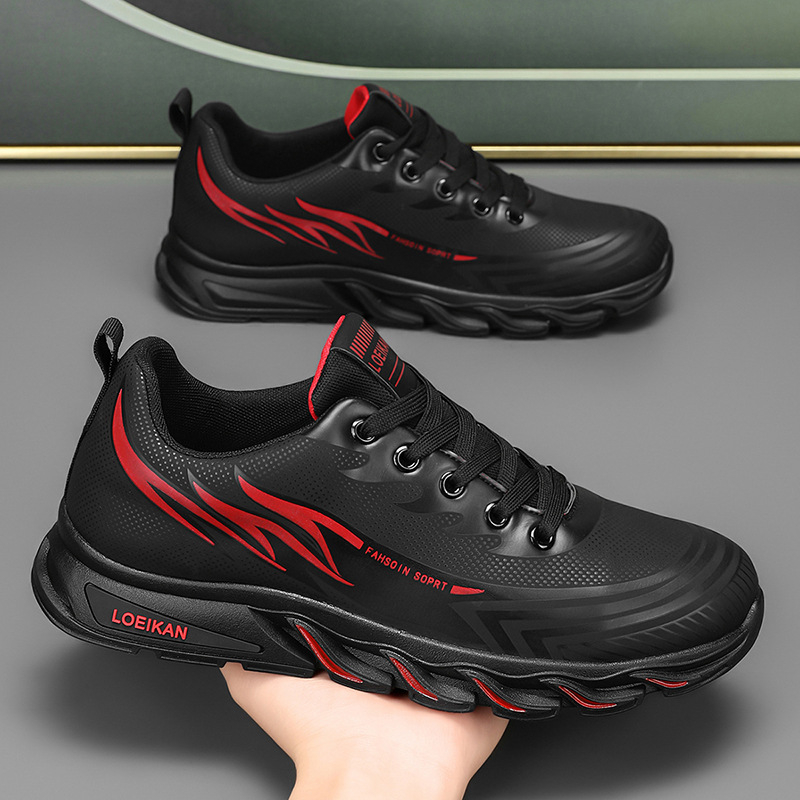 Pantofi sport pentru bărbați, pantofi la modă pentru bărbați, pantofi de primăvară 2025, pantofi de lucru la modă, cu talpă groasă, sport casual, pantofi de lucru all-match