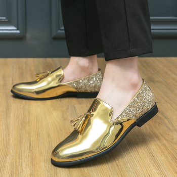 Vyriški, plius dydžio, žemo viršutinio dydžio, jaunimo, blizgučiais dekoruoti, odiniai bateliai, „Four Seasons“ madingi, lapiniai bateliai, retro stiliaus, laisvalaikio bateliai.