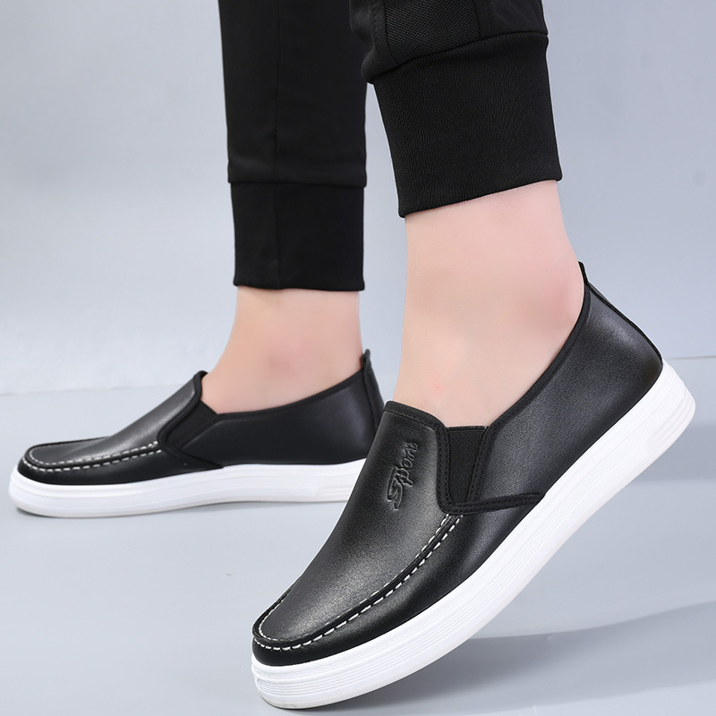 Slaugytojų batai vyrams, balti, plokščiapadžiai, neslystantys, laisvalaikio batai, patogūs, lengvi, kvėpuojantys, nepavargusioms pėdoms, ligoninės medicininiai darbo batai vyrams