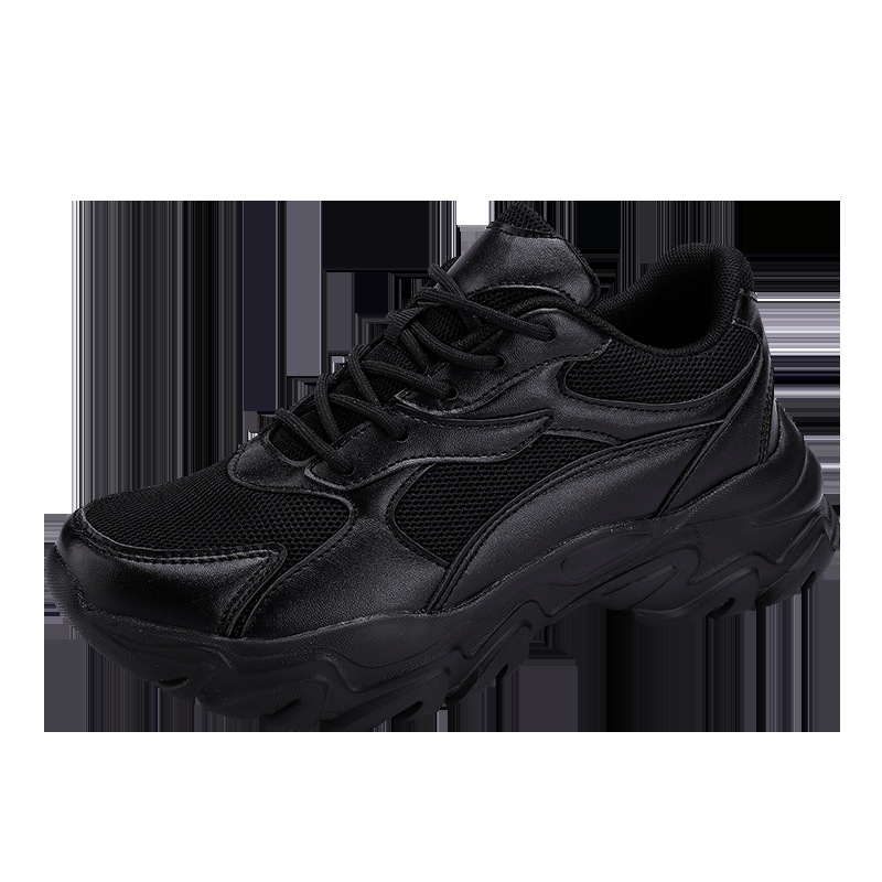 Ежедневни спортни обувки за бягане за мъже 2023 Лято Нови дишащи обувки Двойка спортни ежедневни дебели бели обувки за жени