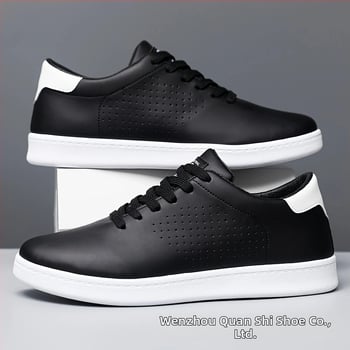 Határokon átnyúló külkereskedelmi nagyméretű férfi divatos, lélegző, alacsony szárú gördeszkacipő, kényelmes, csúszásmentes, csipkés, alkalmi sportcipő