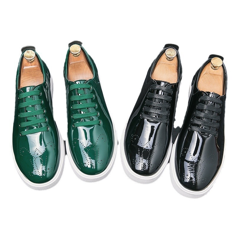 Nauji vyriški batai su kaspinu, madingi batai, europietiški, amerikietiški, britiški, odiniai batai, vyriški užsienio prekybos laisvalaikio batai, vyriški įsispiriami mokasinai