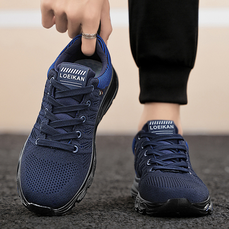 Férfi cipők 2025 Külkereskedelmi tavaszi és nyári új plus size 48 Lélegző futócipők Instagram stílus Trendi Minden mérkőzésre alkalmas Hétköznapi sportcipők