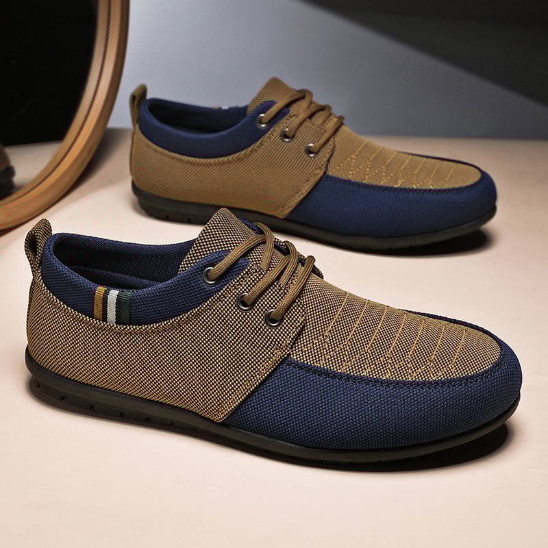 Pantofi sport pentru bărbați, mărime plus, transfrontalieri, 2025, pantofi sport respirabili din pânză, coreeni, la modă, cu talpă joasă, pantofi casual, pantofi de lucru all-match pentru bărbați