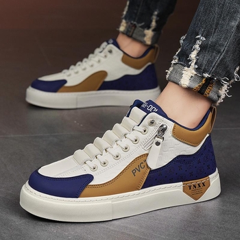 P507 Παπούτσια σανίδας, casual παπούτσια σανίδας, λευκά παπούτσια, όλα τα στυλ κορεάτικου στιλ, μοντέρνα ψηλά παπούτσια για τη σχολική σεζόν