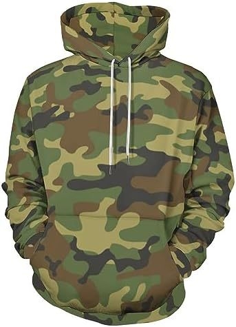 2024 Amazon új KAFFUL férfi klasszikus vadászati álcázó pulóver, polár