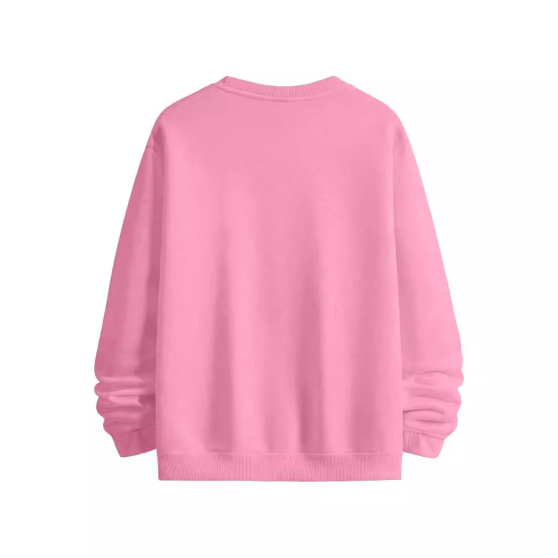 2024-es divatos őszi és téli Amazon Temu Független Állomás Pároknak szóló, népszerű, kerek nyakú, laza, hétköznapi pulóver