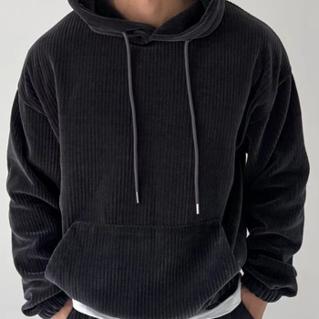 2024 m. pavasario ir rudens sportiniai marškinėliai, madingi elegantiški velveto vienspalviai sportiniai laisvalaikio marškinėliai su gobtuvu ir raišteliais