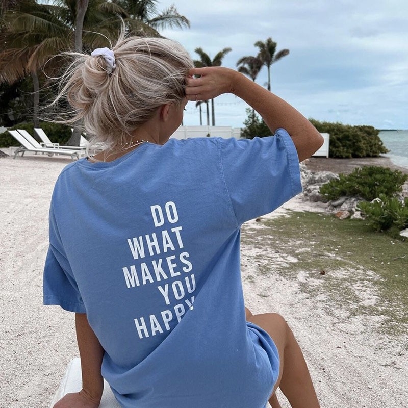 2024 Amazon Foreign Trade új európai és amerikai rövid ujjú női nyári betűs nyomtatású 180 g-os pamut póló raktáron