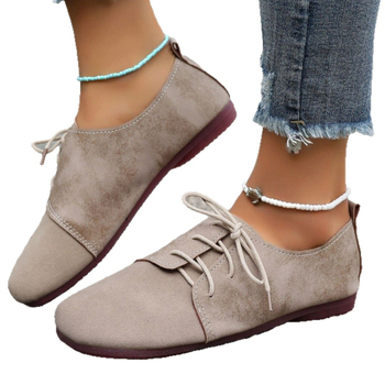 2025 διασυνοριακά γυναικεία παπούτσια plus size απευθείας από το εργοστάσιο, casual, ευέλικτα γυναικεία παπούτσια, χαμηλά δαντελένια παπούτσια με φασόλια