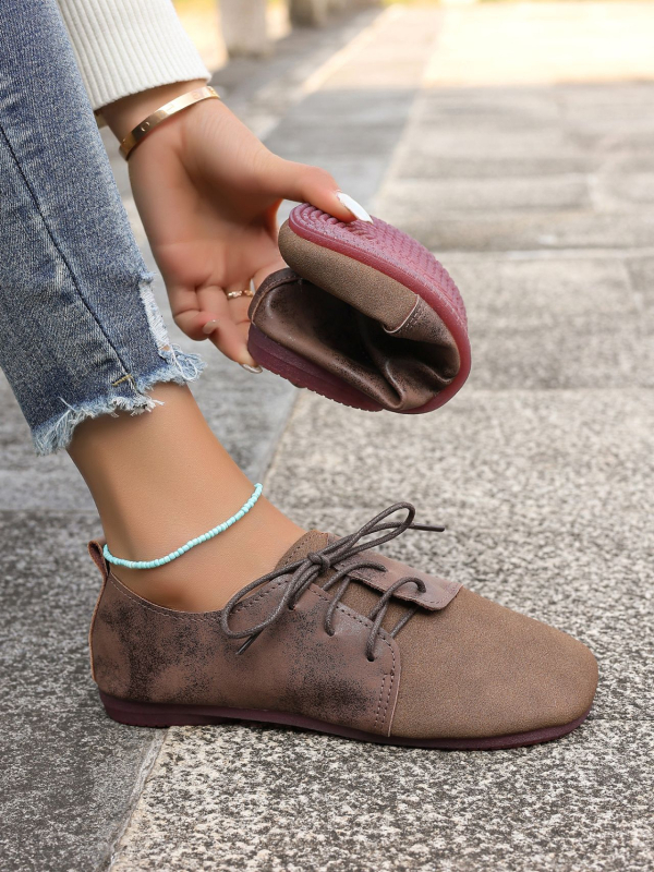 2025 διασυνοριακά γυναικεία παπούτσια plus size απευθείας από το εργοστάσιο, casual, ευέλικτα γυναικεία παπούτσια, χαμηλά δαντελένια παπούτσια με φασόλια